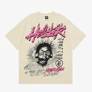 Hellstar Records Shirt Mens Medium What Heaven Sounds Like Graphic Hip Hop Tee